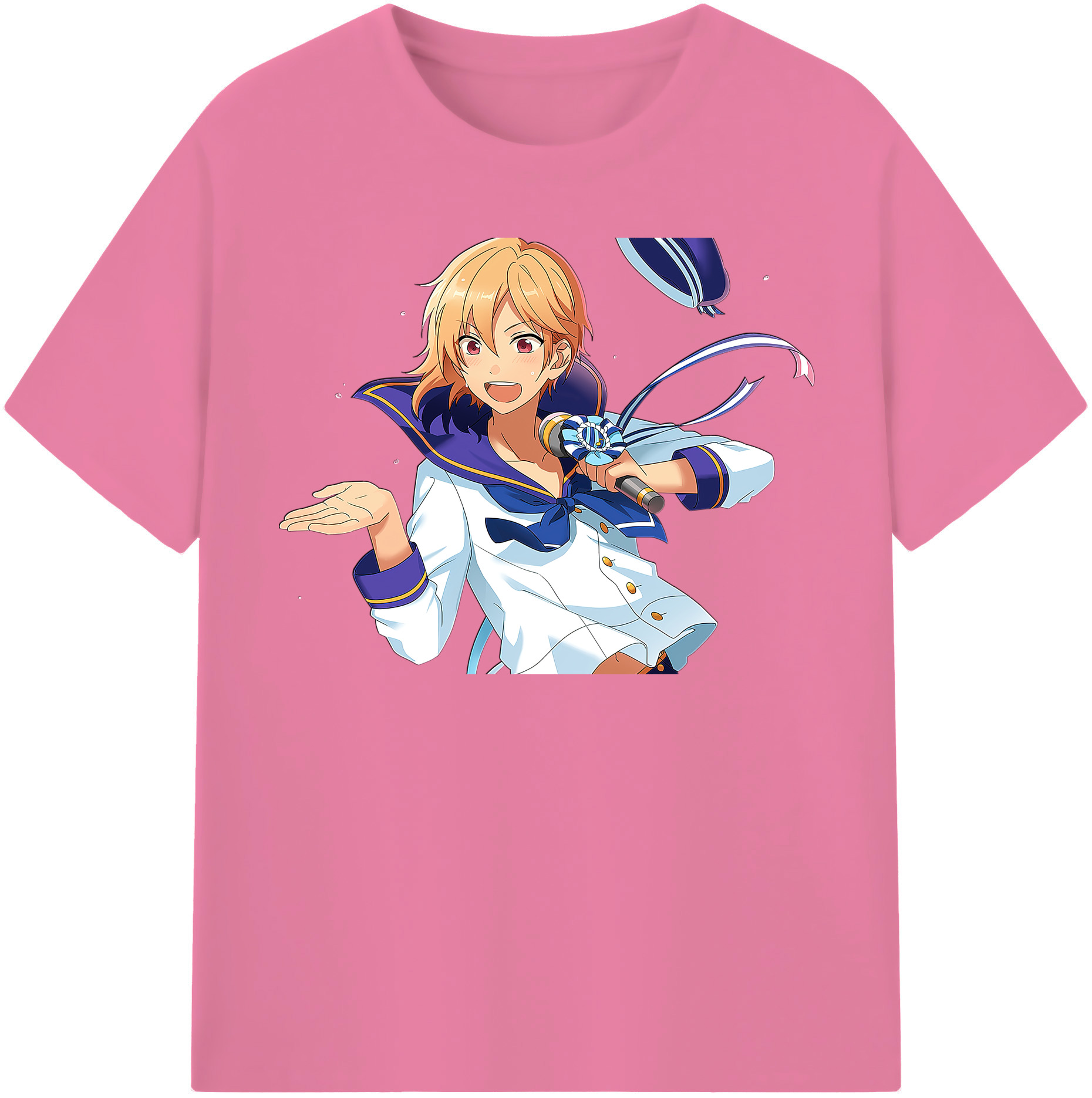 （画像用） あんさんぶるスターズ! Ensemble Stars 綿100％半袖Tシャツ（フロントプリント）